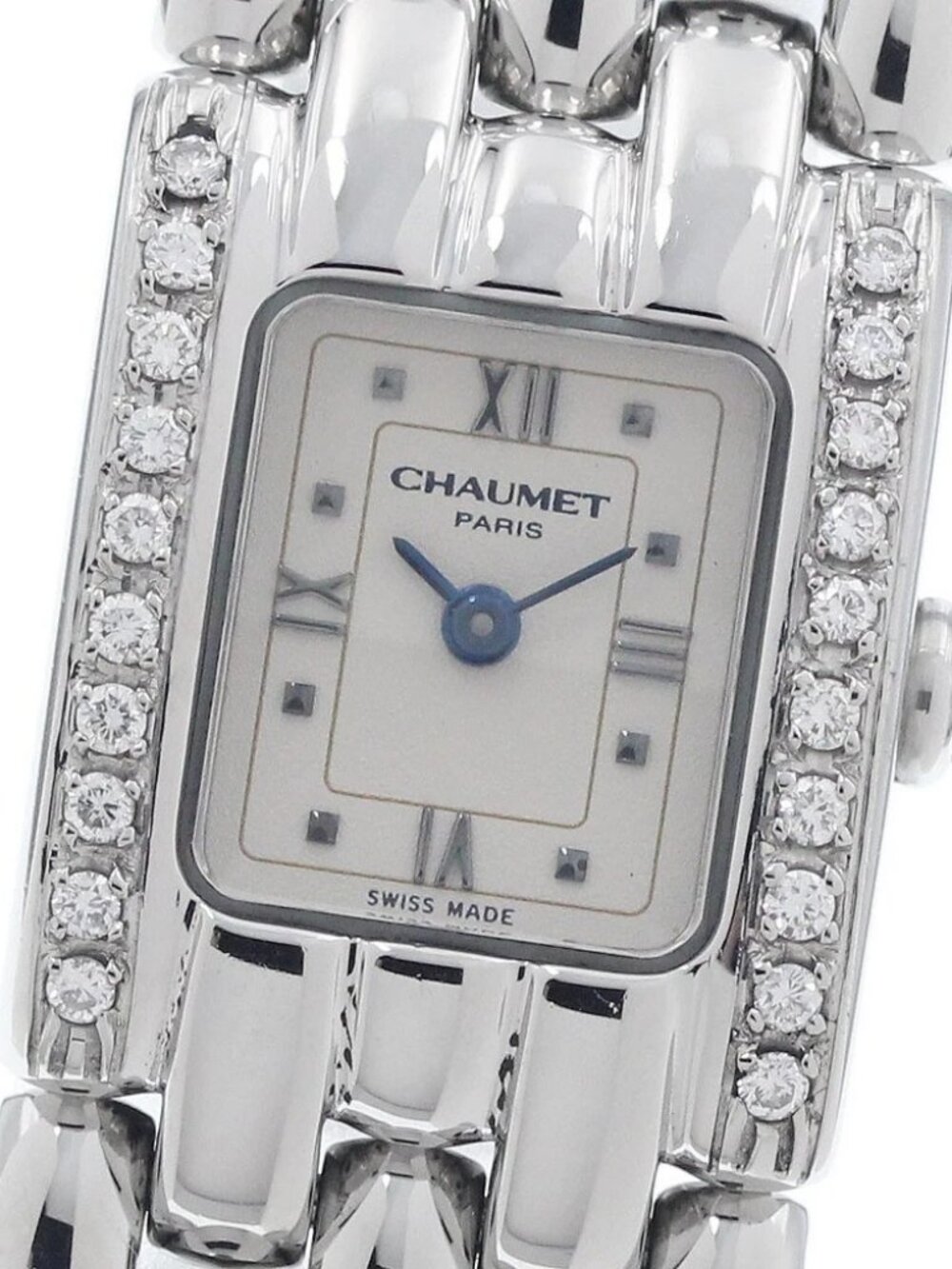 Chaumet Kesis side diamond bezel beige Dial Quartz Ladies Watch_965870